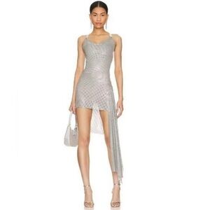 Like New Poster Girl Marjan Mini Dress in Meteorite, size S